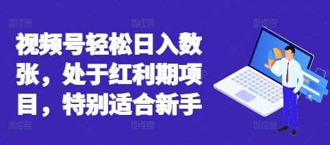 视频号轻松日入数张，处于红利期项目，特别适合新手-星辰网创